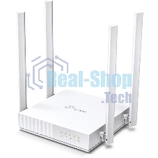Роутер беспроводной TP-Link Archer C24 AC750 10/100BASE-TX белый