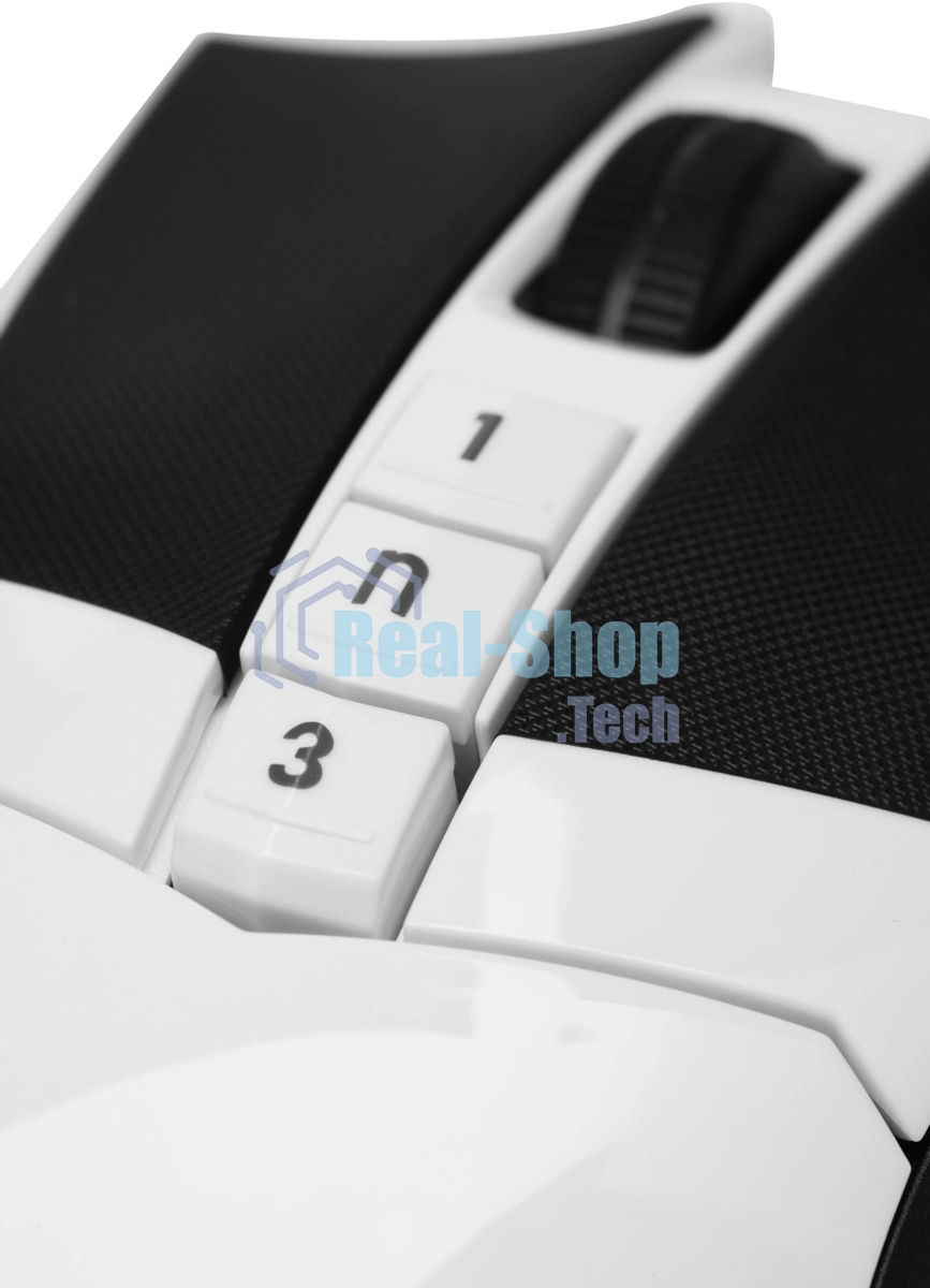 Мышь проводная A4Tech Bloody W90 Max белый/черный, 10000 dpi, USB, кнопки - 10