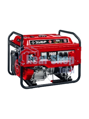 Электрогенератор бензиновый Зубр СБ-7000Е-3, 7 кВт, 73 дБ, 81 кг