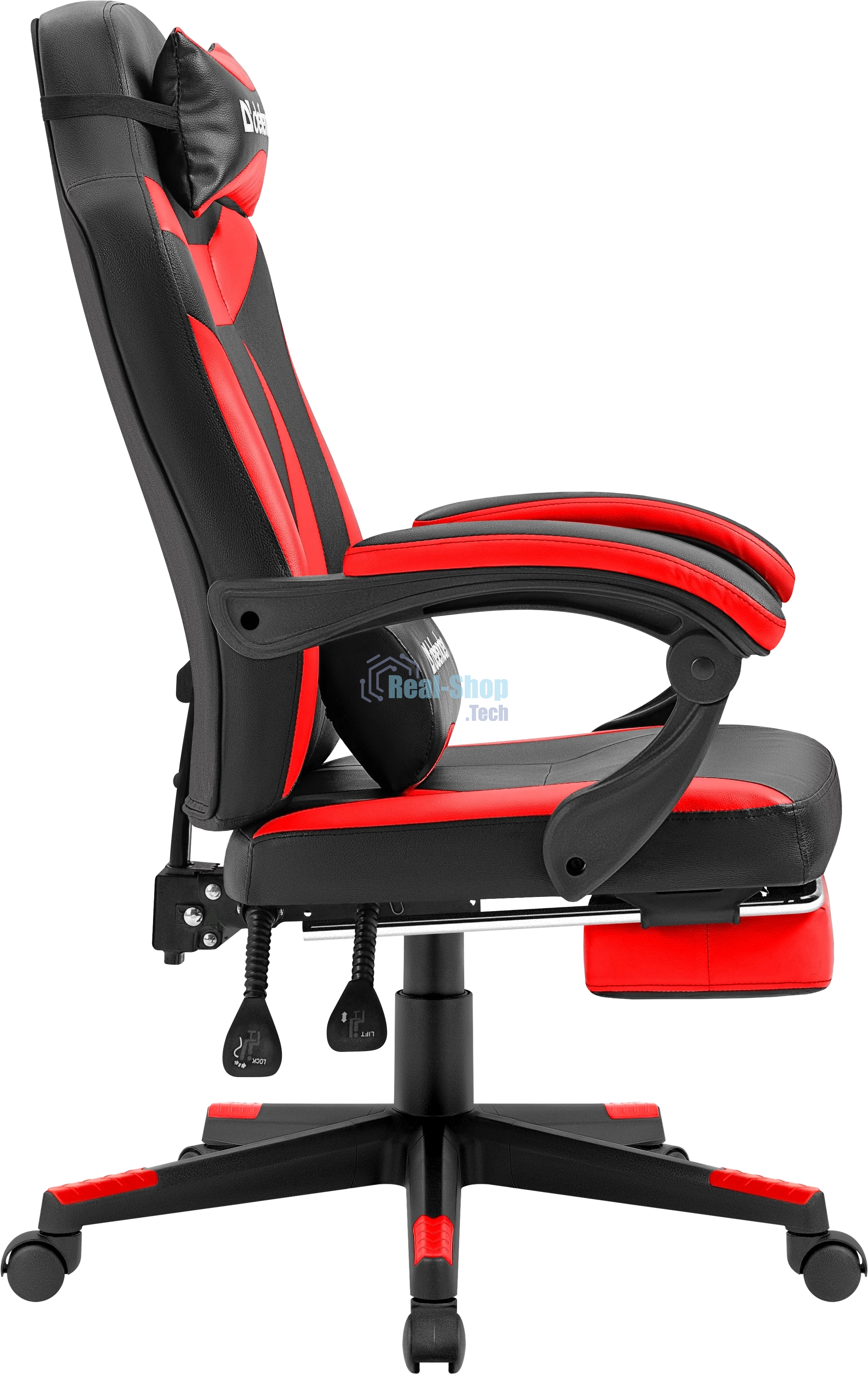 Кресло игровое Defender CRUISER BLACK/RED PU