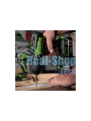 Дрель-шуруповерт аккумуляторная GREENWORKS GD24DD35, Аккумуляторная, без АКБ и ЗУ