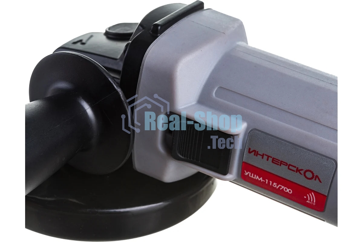 Угловая шлифовальная машина Интерскол УШМ-115/700 750Вт 11000об/мин рез.шпин.:M14 d=115мм