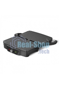 Гриль электрический BQ GR3006, черный/стальной