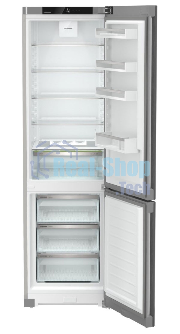 Холодильник Liebherr CNsfd 5703-22 001 Pure серебристый SteelFinish двухкамерный 266/94л морозилка снизу