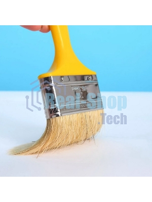 Кисть малярная с пластиковой ручкой Deli DL509113 75 мм, натуральная щетина