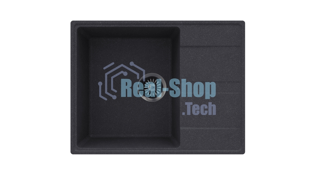 Кухонная мойка Maunfeld Lacrima 650 MFQS-650DGR темно-серый