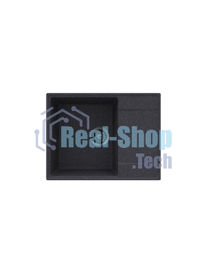 Кухонная мойка Maunfeld Lacrima 650 MFQS-650DGR темно-серый