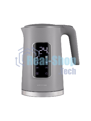 Чайник электрический Maunfeld MGK-635DGR серый, 1,7 л, 2200 Вт