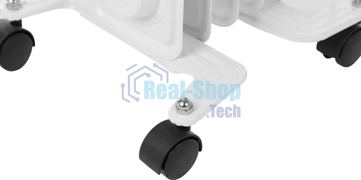 Обогреватель масляный Ballu Comfort BOH/CM-05WDN 1000 (5 секций) белый, 1000 Вт, 15 м2, термостат