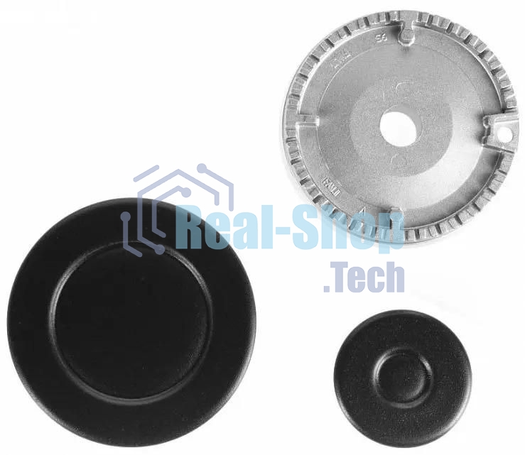 Газовая варочная панель Maunfeld EGHE.64.6CW/G, 4 конфорки, эмалированная сталь, белый