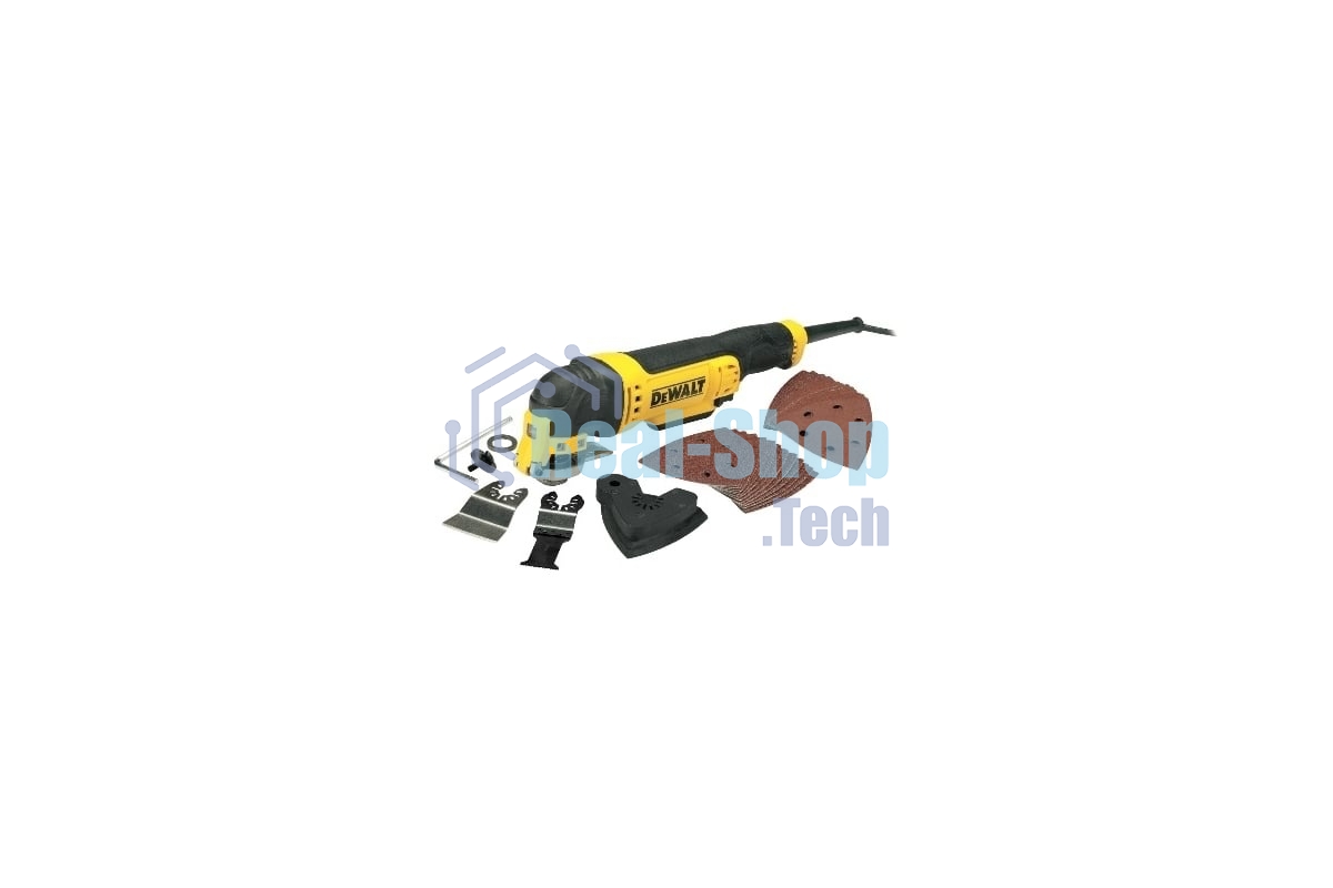 Многофункциональный инструмент DeWalt DWE315-QS 300Вт желтый/черный