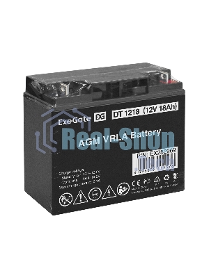 Батарея для ИБП ExeGate DT 1218 (12V 18Ah), клеммы под болт М5