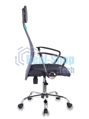 Кресло Бюрократ KB-6N/SL/DG/TW-12 TW-04 TW-12 серый, сетка