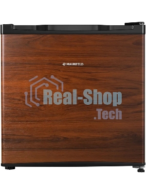 Холодильник Maunfeld MFF50WD дерево/черный мат. однокамерный 46л