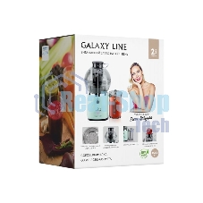 Соковыжималка Galaxy Line GL 0811, свежая мята, центробежная, 1500 Вт, 20 000 об/мин, 2 скорости