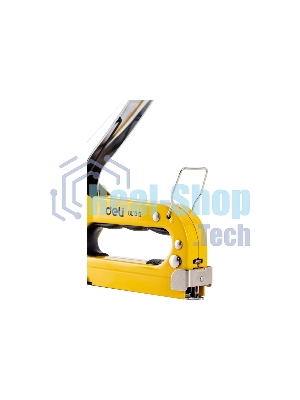 Мебельный степлер Deli DL1313 3-в-1. 4-8мм. 0,6 кг. Полностью стальная конструкция. Подходит для D/U/T.