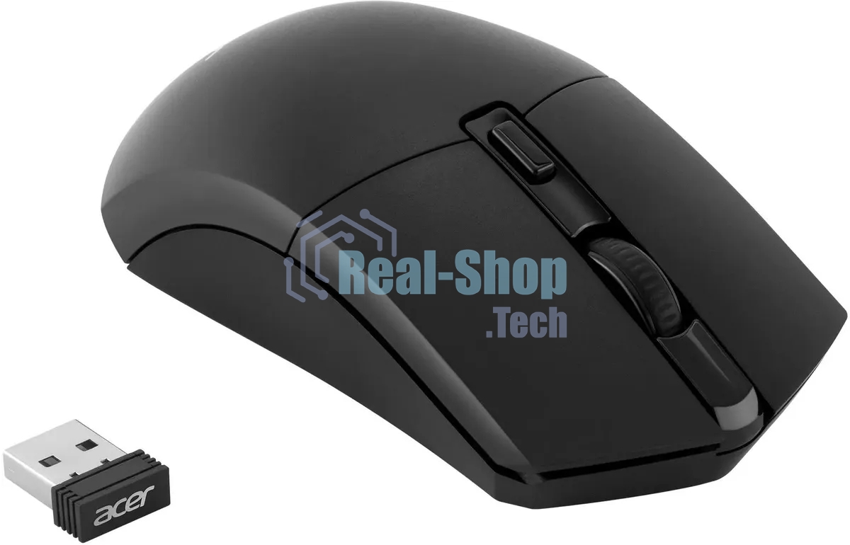 Комплект клавиатура + мышь Acer OKR120 клав:черный мышь:черный USB беспроводная Multimedia