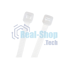 Нейлоновые стяжки Fortisflex КСС 4х150 мм белый 100 шт