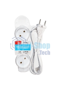 Удлинитель бытовой Smartbuy (SBE-10-3-1.5m-N) 3 гн х 1,5 м белый