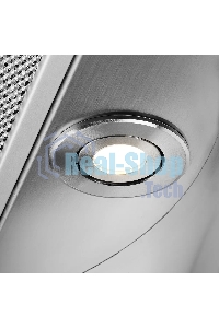 Вытяжка Kuppersberg MOTUBA B островная, ширина 39, отвод/рециркуляция, 1000м3/час, электронное сенсорное управление, таймер на отключение, 4 ступенчатая регулировка скорости, светодиодное освещение 4x3 Вт, черный