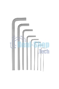 Набор ключей имбусовых Denzel, HEX, 1,5-10 мм, CrV, 9 шт., удлиненные