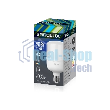 Лампа светодиодная ERGOLUX (14332) LED-HW-90W-E40-6K серия PRO