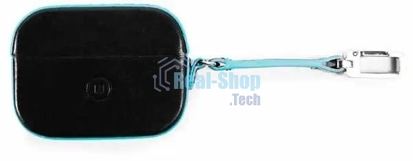 Чехол для наушников Piquadro Blue Square AC5308B2/N черный натур.кожа
