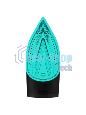 Утюг Centek CT-2314 черный/бирюзовый, 2800 Вт, 50 г/мин, 190 г/мин, 370 мл