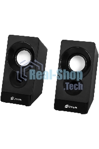 Акустическая система Oklick OK-165 2.0 черный 6Вт