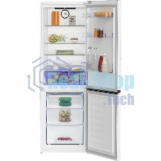 Холодильник Beko B3R1CNK363HW (R) белый двухкамерный 220/100л морозилка снизу, No Frost