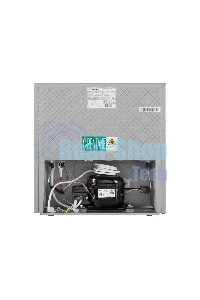 Холодильник Maunfeld MFF50SL серебристый матовый однокамерный 46л, De Frost