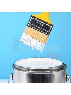 Кисть малярная с пластиковой ручкой Deli DL509113 75 мм, натуральная щетина