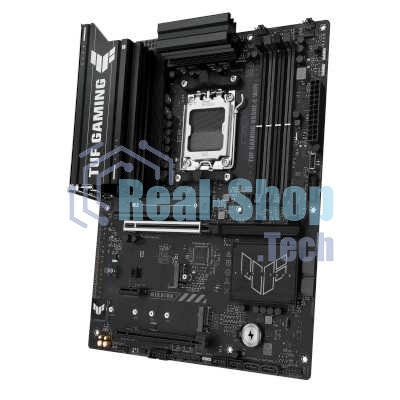 Материнская плата ASUS TUF GAMING B650-E WIFI, AM5, AMD B650, 4xDDR5, 4xSATA, 3xM.2, 1xPCIe 4.0 x16, 1xPCIe 4.0 x16, 1xPCIe x1, 1xDP, 1xHDMI, 1x2.5Gb LAN, Wi-Fi 6E, Bluetooth 5.3, 2xUSB-C (1x10Gbps, 1x20Gbps), 3xUSB-A 5Gbps, 2xUSB-A 10Gbps, 3xUSB-A 2.0, 5