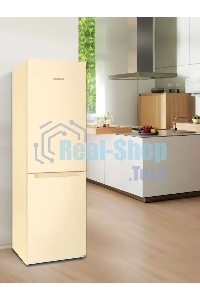 Холодильник Nordfrost NRB 152 ME бежевый мрамор двухкамерный 205/115 л морозилка снизу, капельная система