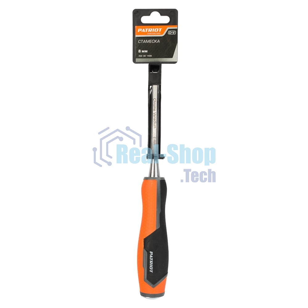Стамеска PATRIOT, CrV, 8мм