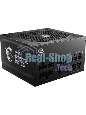 Блок питания MSI ATX 750W MAG A750GL PCIE5 Gen.5 80 PLUS gold (20+4pin) APFC 120мм fan 8xSATA Cab Manag RTL