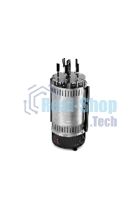 Шашлычница электрическая BQ BBQ1000 черный/стальной