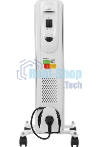 Обогреватель масляный Ballu Comfort BOH/CM-05WDN 1000 (5 секций) белый, 1000 Вт, 15 м2, термостат