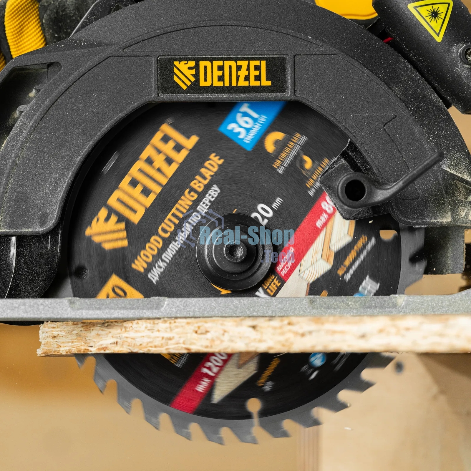 Пильный диск по дереву Denzel ф165 х 20 мм, 36 зубьев 733247