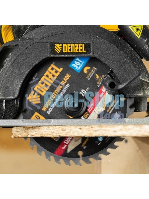 Пильный диск по дереву Denzel ф165 х 20 мм, 36 зубьев