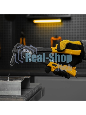 Заклепочник ручной Denzel 255 мм, заклепки 2,4-3,2-4,0-4,8 мм