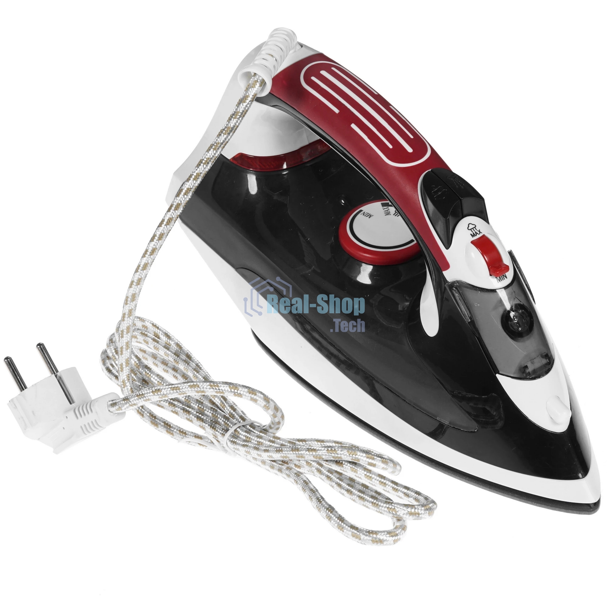 Утюг Atlanta ATH-5493 черный с пароувлажнением