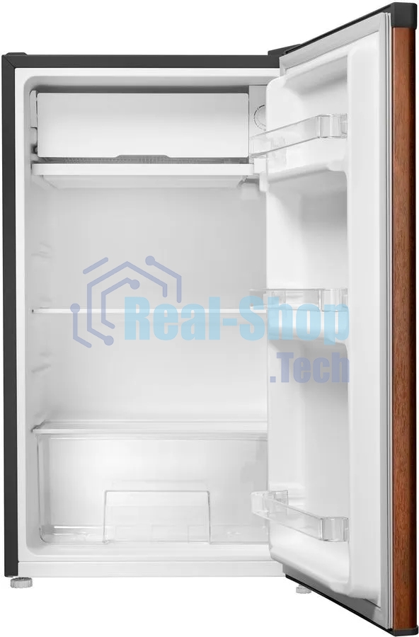 Холодильник Maunfeld MFF83WD дерево/черный мат. однокамерный 85л