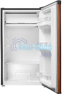 Холодильник Maunfeld MFF83WD дерево/черный мат. однокамерный 85л