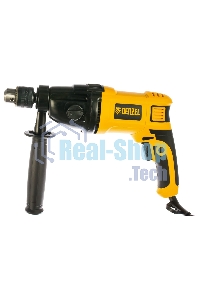 Дрель ударная Denzel ID-1050-2 1050Вт 0-3000/0-1100 об/мин 0-48000/0-17600 уд/мин 2 скор 26312