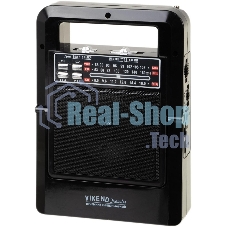 Радиоприемник портативный Сигнал Vikend Traveler черный USB SD/MMC