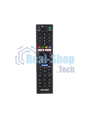 Универсальный пульт дистанционного управления Rexant для телевизора Sony (RM-L1370)