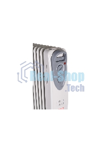 Обогреватель масляный Ресанта ОМ- 9Н (9 секций), белый, 2000 Вт, 20 м2, термостат 67/3/8