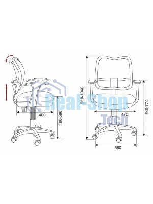 Кресло компьютерное Бюрократ CH-W797/PK/TW-13A TW-13A розовый, спинка сетка, сиденье розовый, колеса белый/розовый, пластик белый