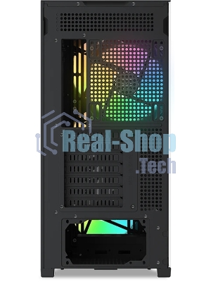 Корпус SAMA Z60, Midi-Tower, чёрный, 4 x 140 мм